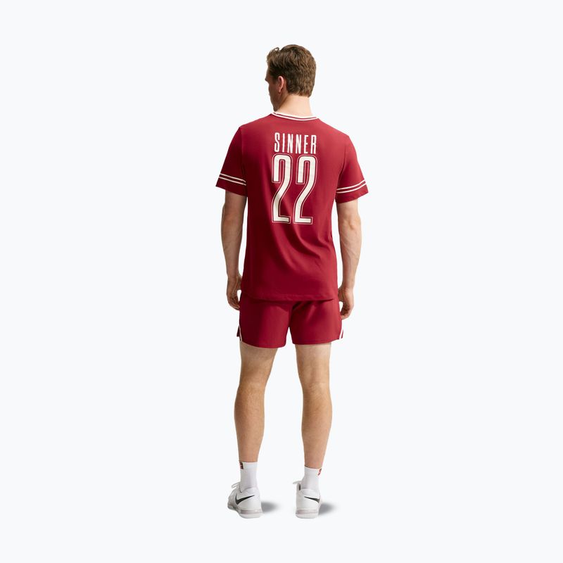 Polo shirt Nike Court Dri-Fit Team Red 3