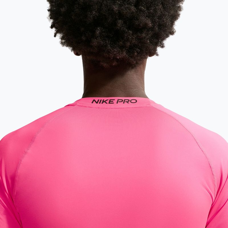 Men's training shirt Nike Pro hyper pink/black 4