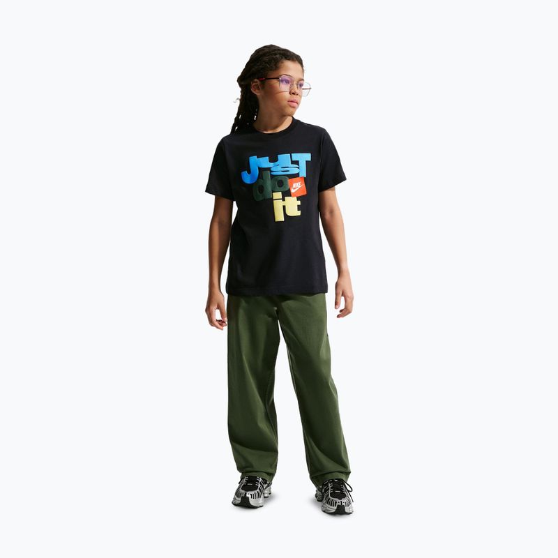 Children's T-shirt Nike Sportswear Club black 2