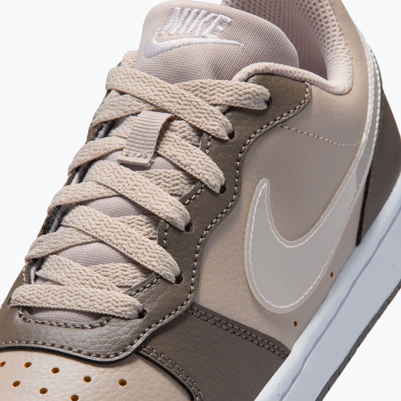 Children's shoes Nike Court Borough Low moon particle/cave stone/white/white 7