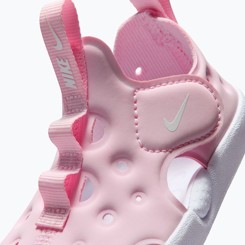 Children's sandals Nike Sunray Protect 4 Pink Foam/White 5