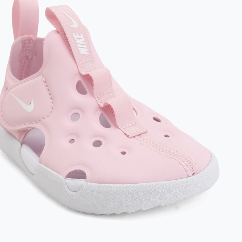 Children's sandals Nike Sunray Protect 4 Pink Foam/White 7