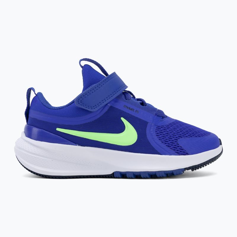 Children's shoes Nike Star Runner 5 racer blue/midnight navy/illusion green 2