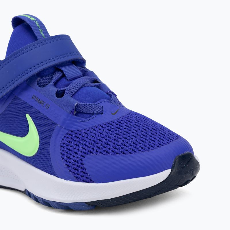 Children's shoes Nike Star Runner 5 racer blue/midnight navy/illusion green 7