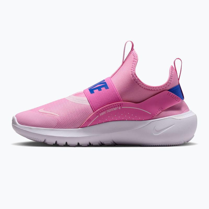 Children's shoes Nike Flex Runner 4 pink rise/playful pink/racer blue 2
