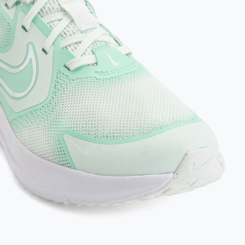 Nike Cosmic Runner running shoes barely green/arctic green/white 7