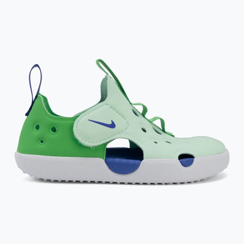 Children's sandals Nike Sunray Protect 4 Arctic Green/Green Spark/Racer Blue 2