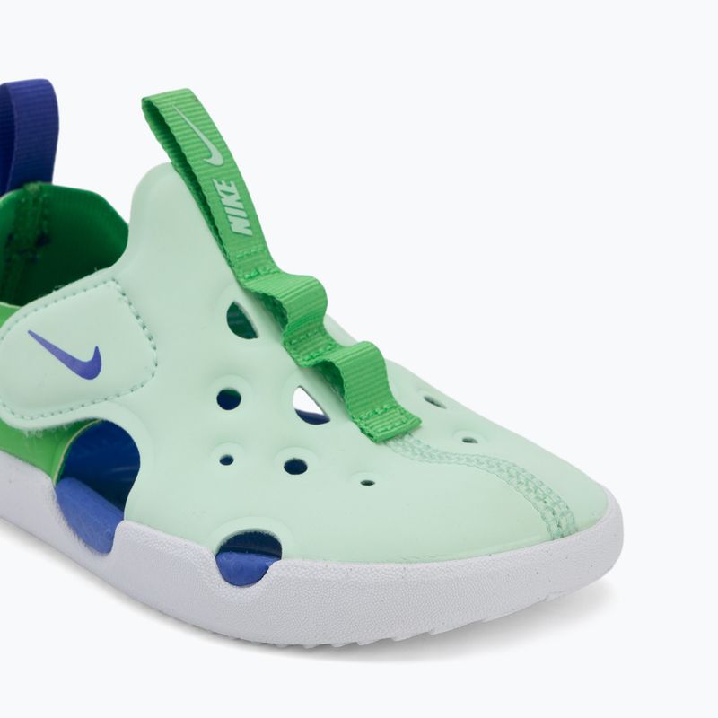 Children's sandals Nike Sunray Protect 4 Arctic Green/Green Spark/Racer Blue 7