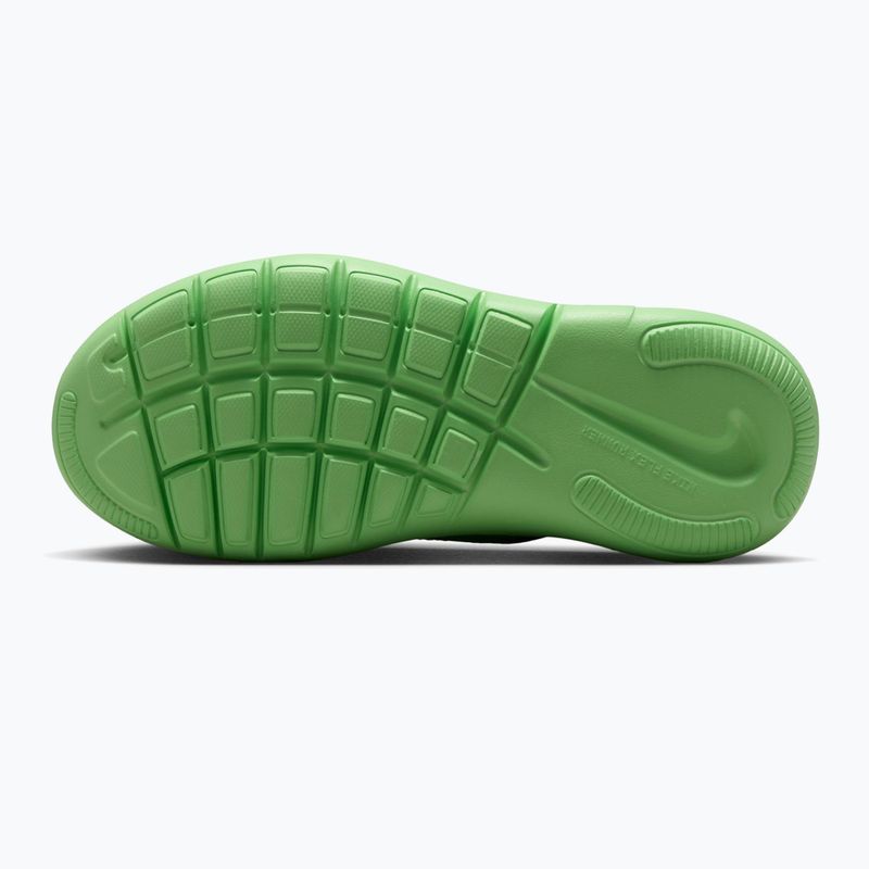 Children's shoes Nike Flex Runner 4 black/illusion green/black 2