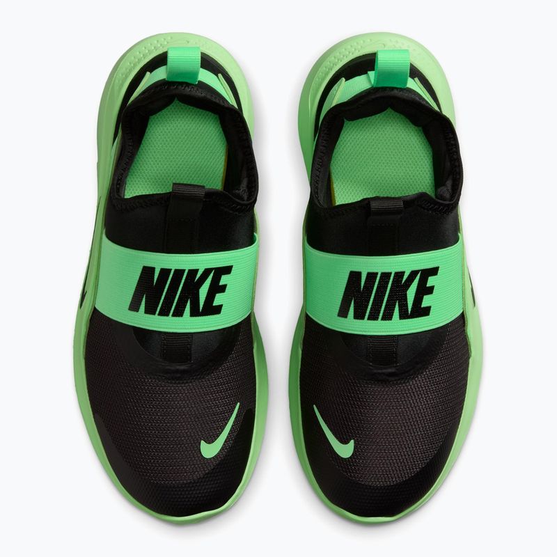 Children's shoes Nike Flex Runner 4 black/illusion green/black 3