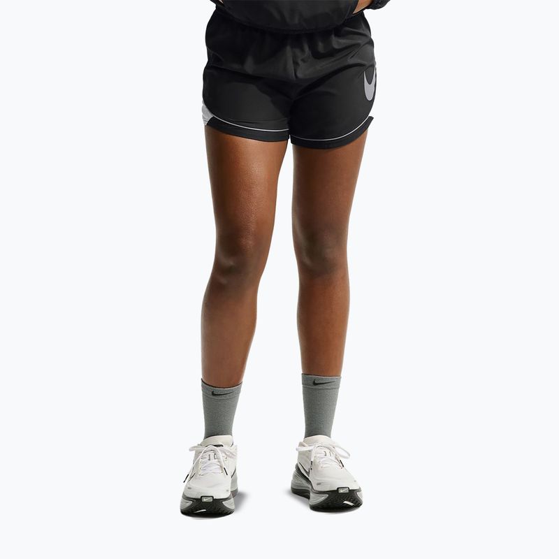 Women's running shorts Nike Tempo Dri-Fit Unlined black/white/cool grey