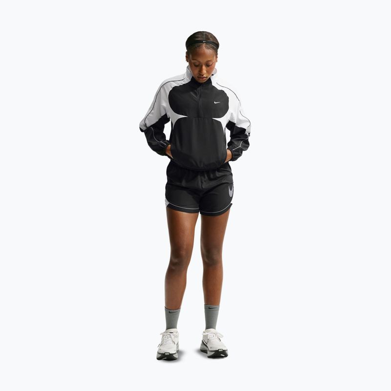 Women's running shorts Nike Tempo Dri-Fit Unlined black/white/cool grey 2