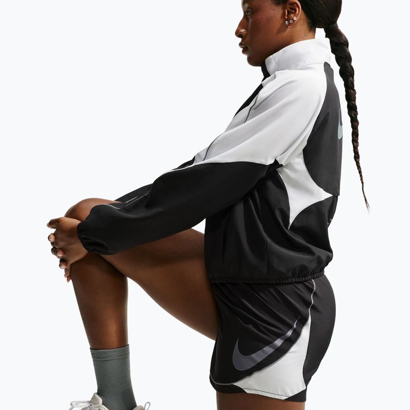 Women's running shorts Nike Tempo Dri-Fit Unlined black/white/cool grey 6