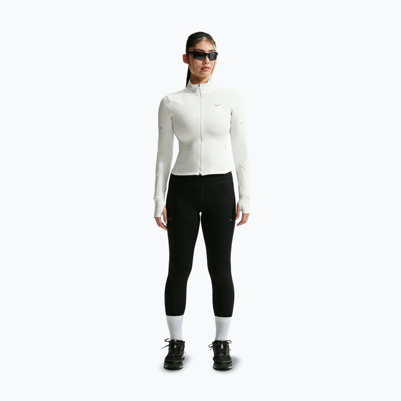 Women's running sweatshirt Nike Swift Dri-Fit Full Zip sail 2