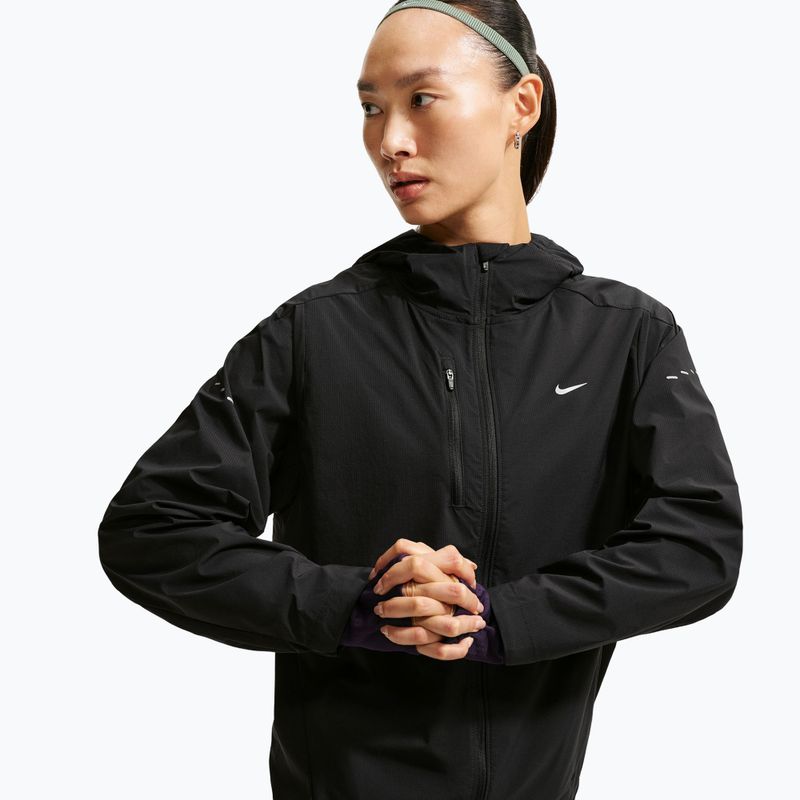 Women's running jacket Nike Swift black 5