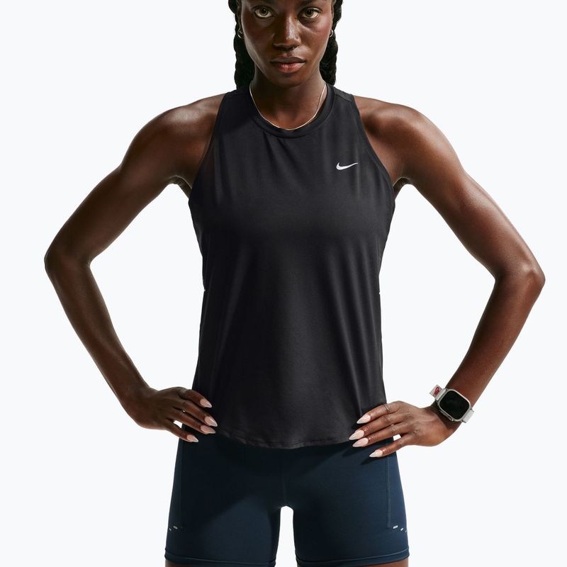 Women's running shirt Nike Swift Dri-Fit Tank Top black 4