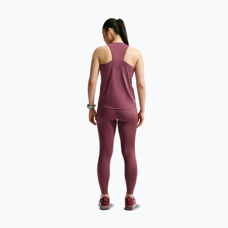Women's running shirt Nike Swift Dri-Fit Tank Top pink smoke 3