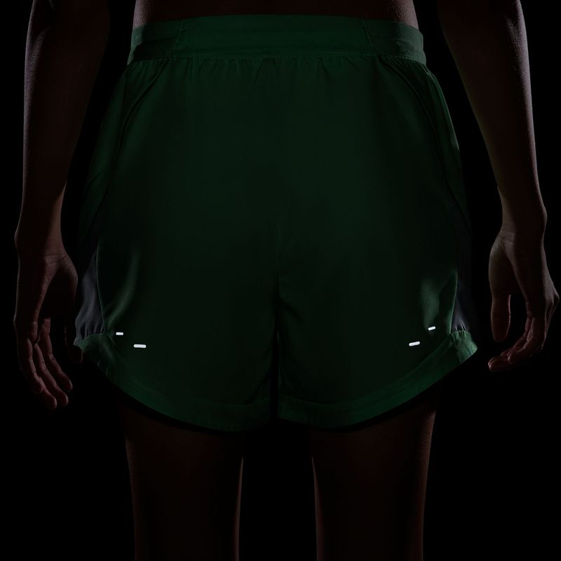 Women's running shorts Nike Tempo Dri-Fit Unlined illusion green/barely green/green spark 5