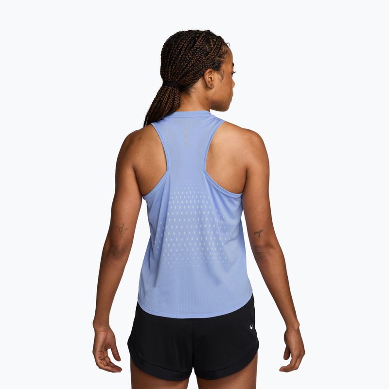 Women's running shirt Nike Swift Aero-Fit Tank Top aluminum/pure platinum 2
