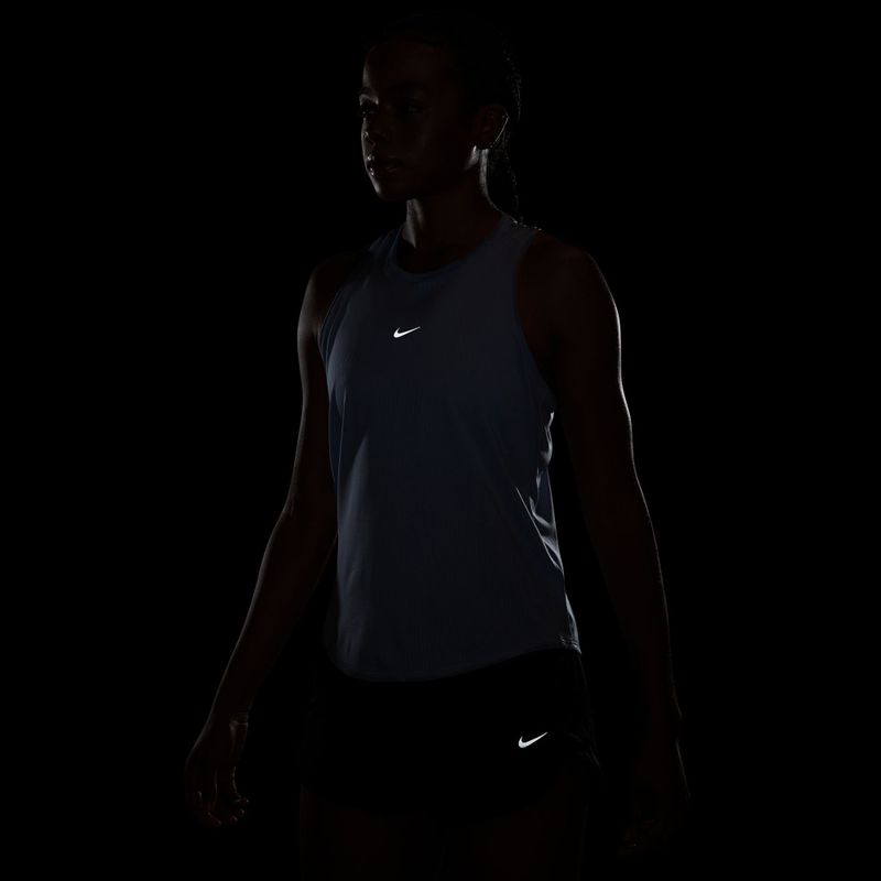 Women's running shirt Nike Swift Aero-Fit Tank Top aluminum/pure platinum 4