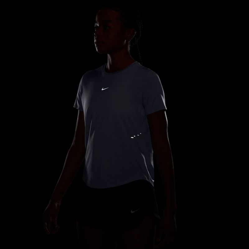 Women's running shirt Nike Swift Aero-Fit aluminum/pure platinum 4