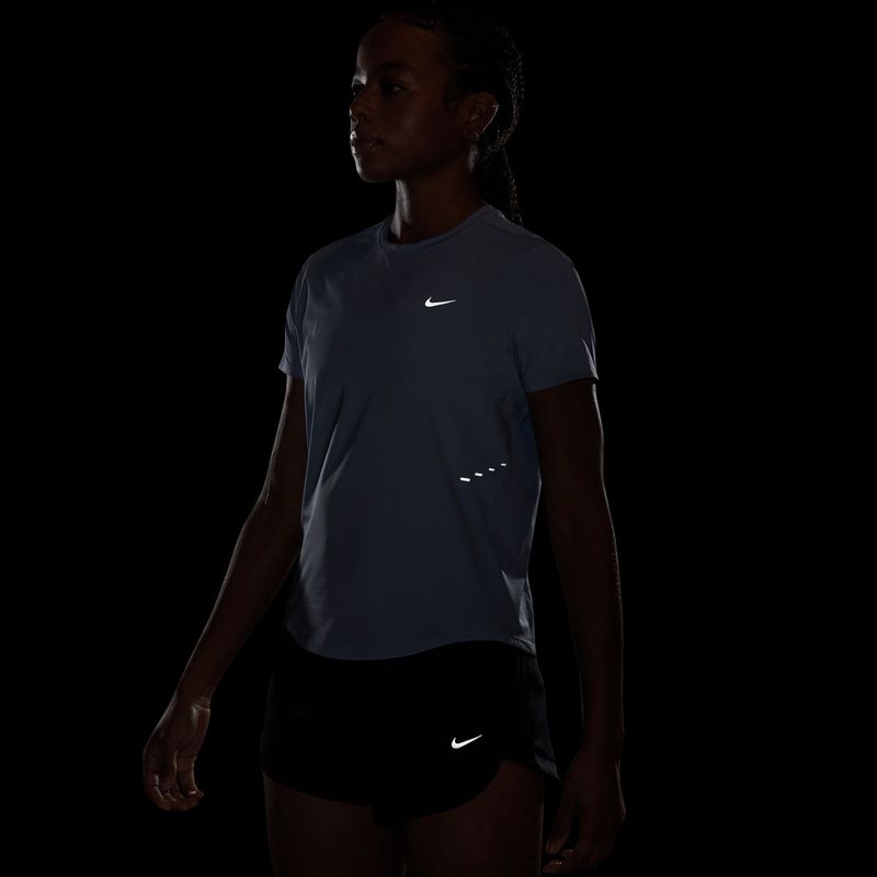 Women's running shirt Nike Swift Dri-Fit aluminum 7