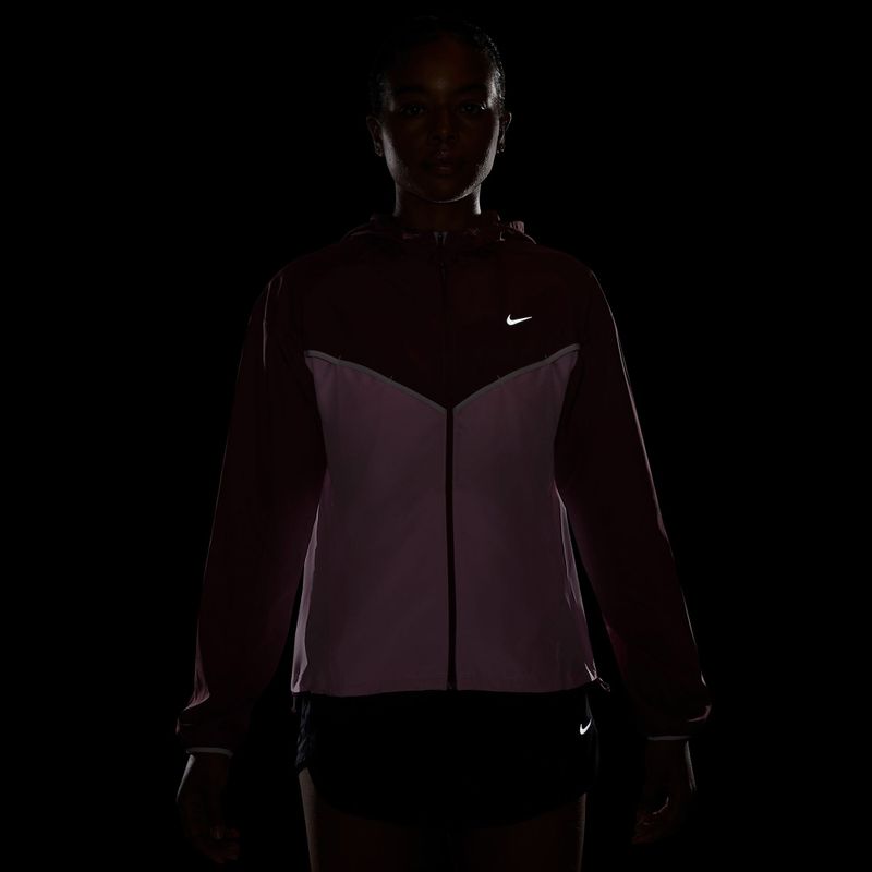 Women's running jacket Nike Tempo Windrunner pink smoke/pink rise 4