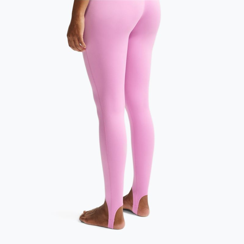 Women's training leggings Nike One pink rise/white 5