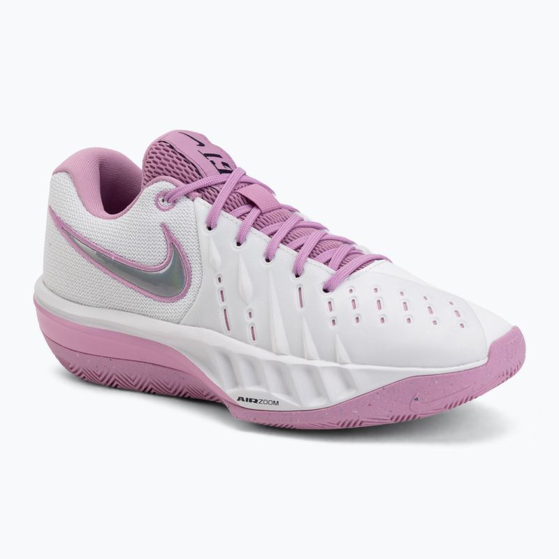 Men's basketball shoes Nike G.T. Cut Academy 2 white/light magenta/purple dynasty