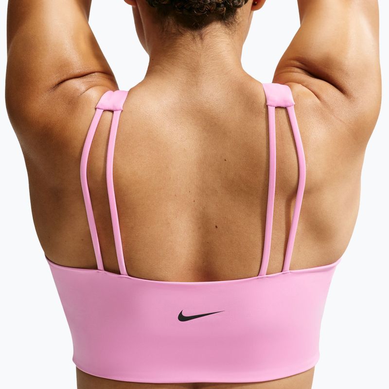 Training bra Nike Pro Sculpt pink rise/black 4