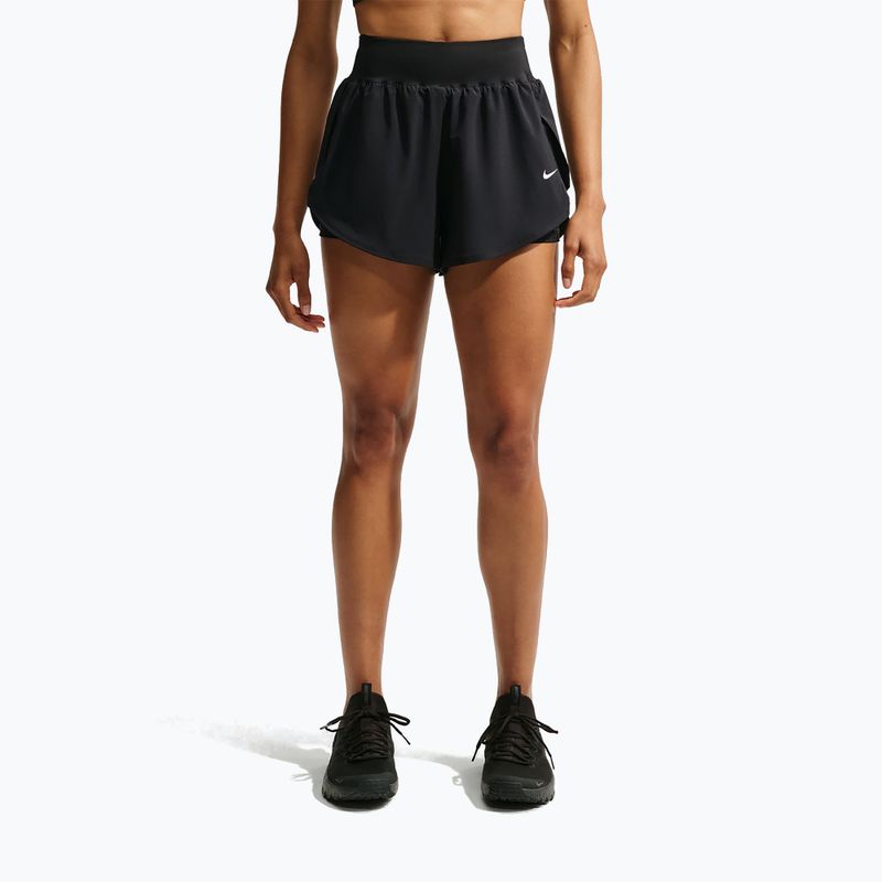 Women's training shorts Nike Pro Sculpt black/white