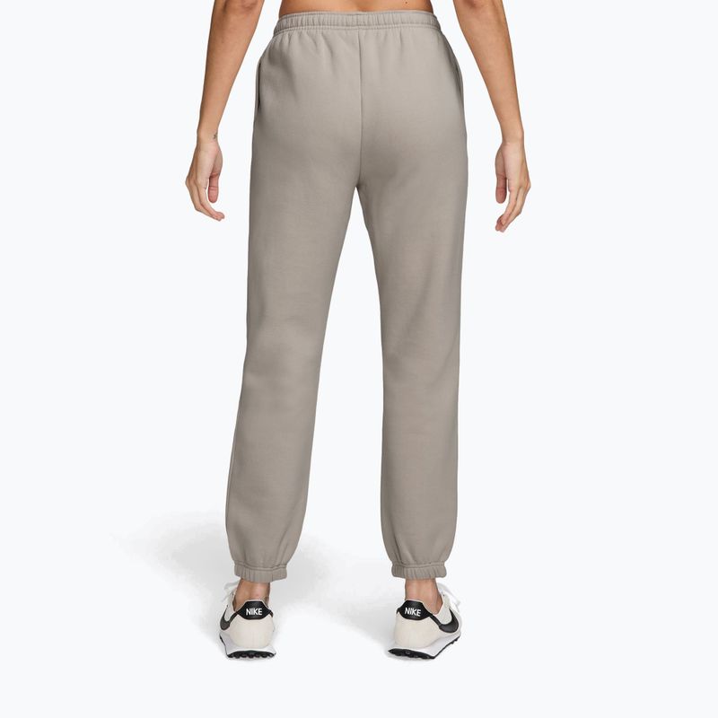 Women's trousers Nike Studio Fleece cream li/sail 2