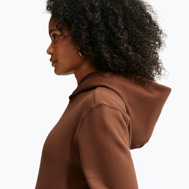 Women's sweatshirt Nike Studio Fleece cacao wow/sail 6