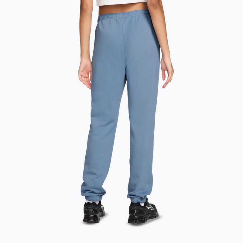 Women's trousers Nike Studio Fleece work blue/sail 2