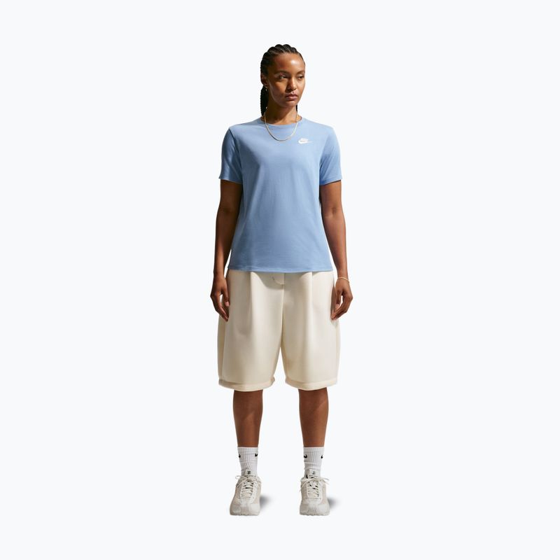 Women's T-shirt Nike Sportswear Club Essentials work blue 7