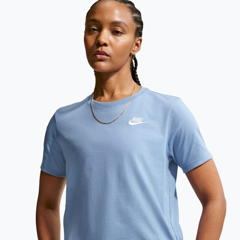 Women's T-shirt Nike Sportswear Club Essentials work blue 3