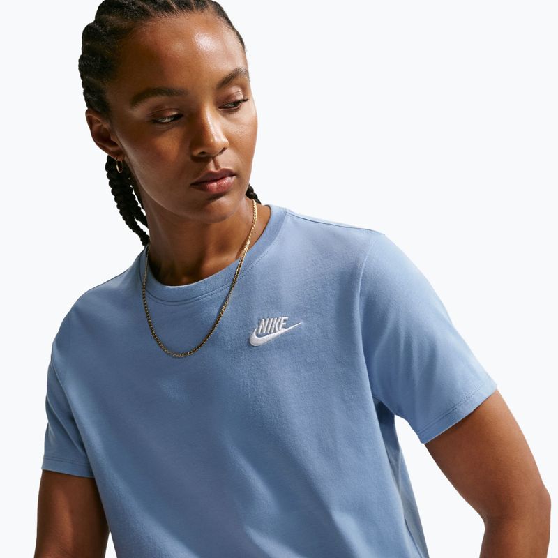 Women's T-shirt Nike Sportswear Club Essentials work blue 5