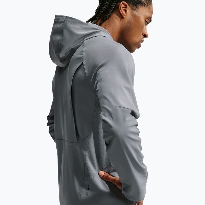 Men's training sweatshirt Nike Pro smoke grey/black 6