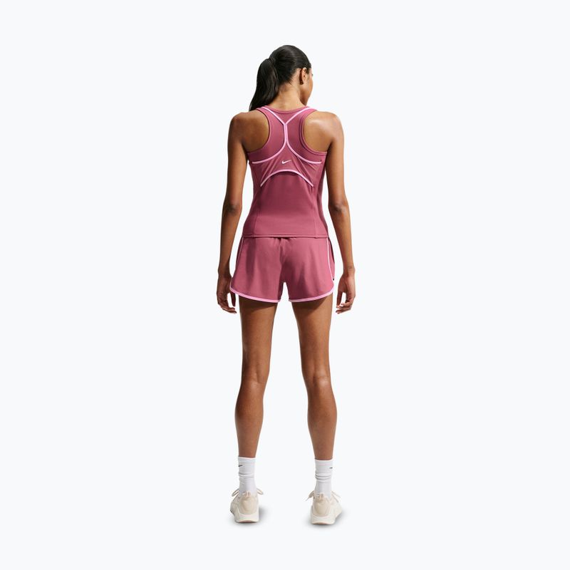 Women's training shirt Nike One pink smoke/pink rise/mystic dates/white 3