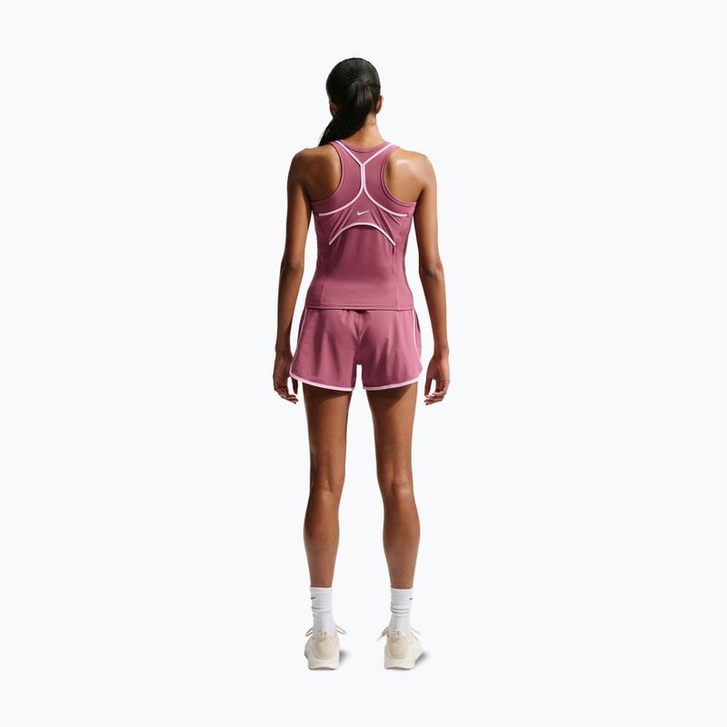 Women's training shorts Nike One pink smoke/pink rise/mystic dates 2