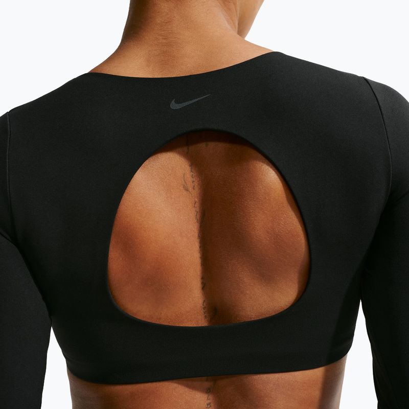 Training bra Nike Zenvy black/cool grey 4