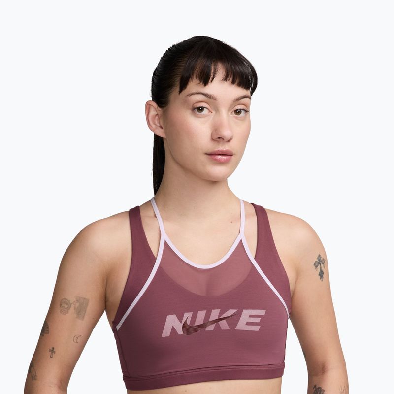 Training bra Nike One pink smoke/bleached lilac/mystic dates