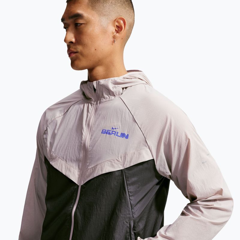 Men's running jacket Nike Stride college grey/anthracite 4