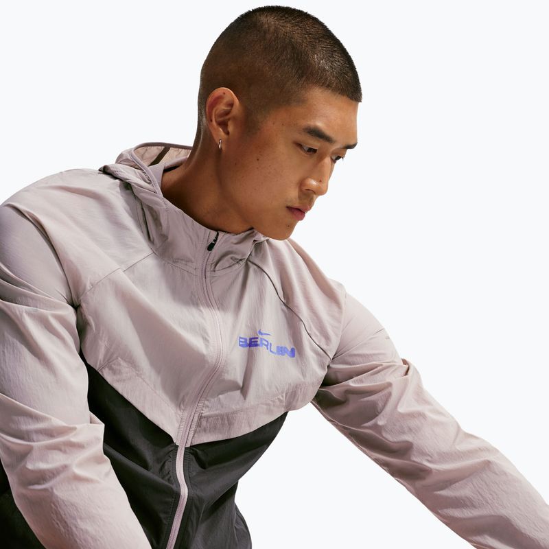 Men's running jacket Nike Stride college grey/anthracite 6