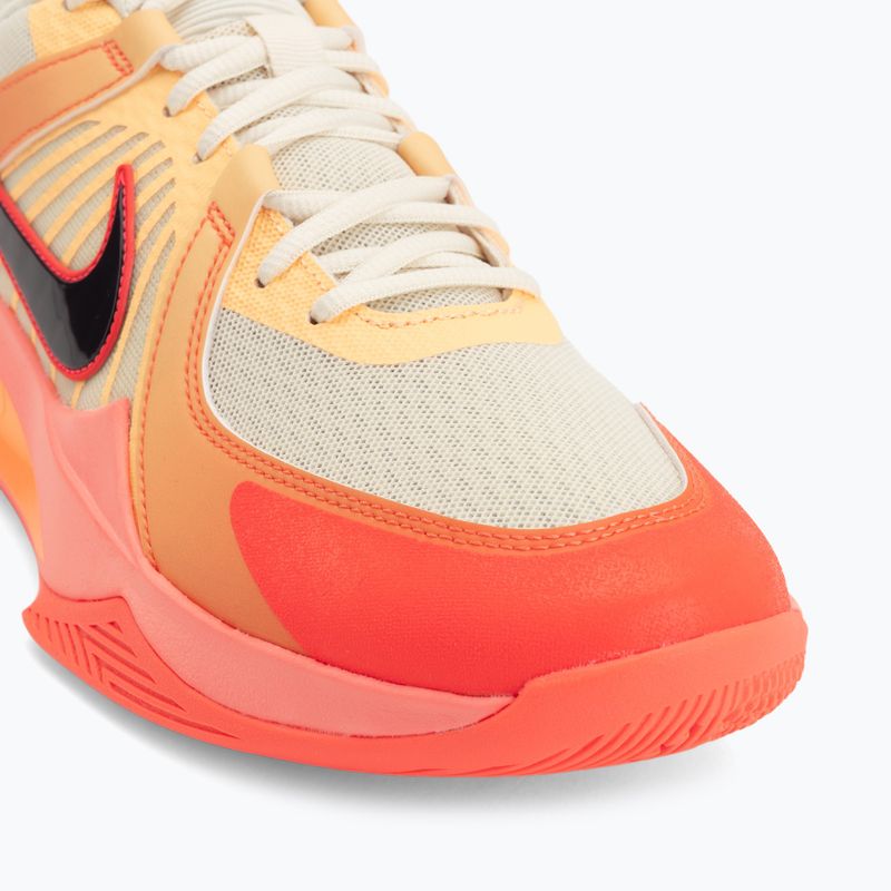 Volleyball shoes Nike Hyperspeed Court 2 SE coconout milk/cave purple/hot lava 7