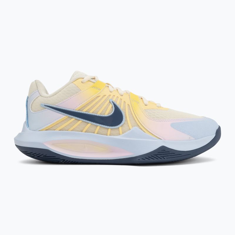 Volleyball shoes Nike Hyperspeed Court 2 SE coconout milk/diffsed blue/hydrogen blue 2