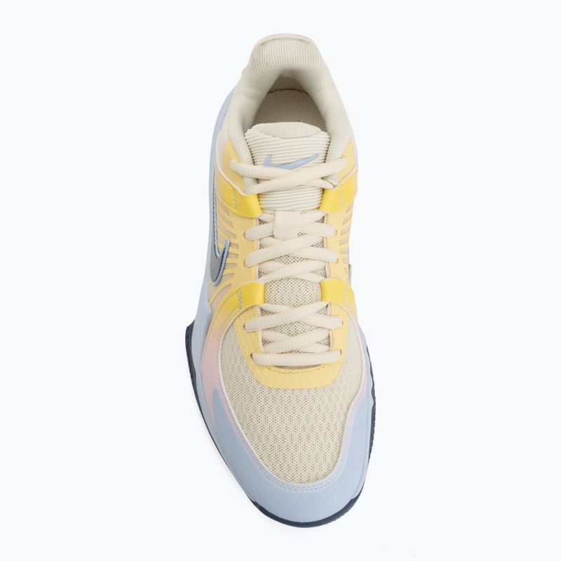 Volleyball shoes Nike Hyperspeed Court 2 SE coconout milk/diffsed blue/hydrogen blue 5