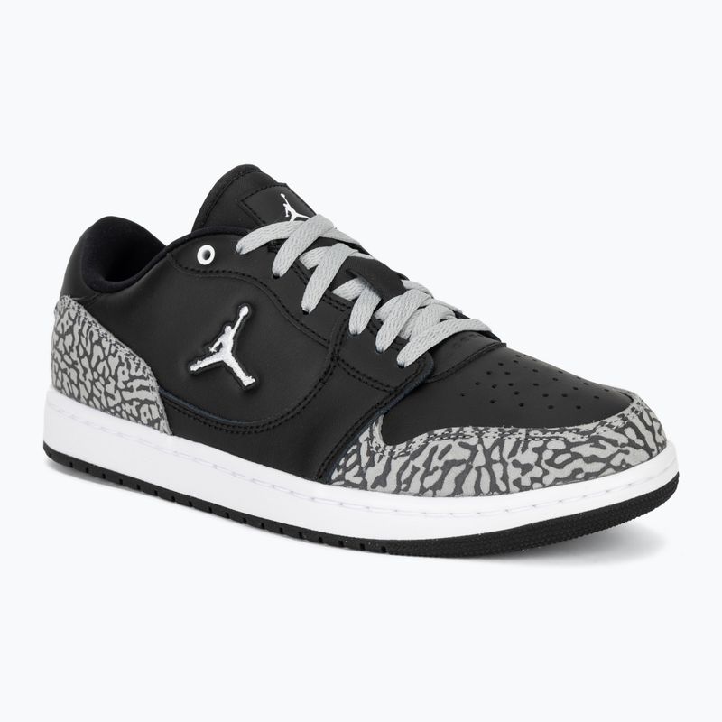 Men's shoes Jordan Court Connect Low SE black/light smoke grey/dark grey/white