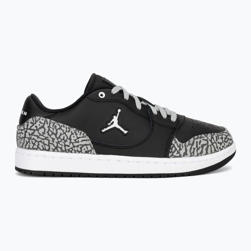 Men's shoes Jordan Court Connect Low SE black/light smoke grey/dark grey/white 2