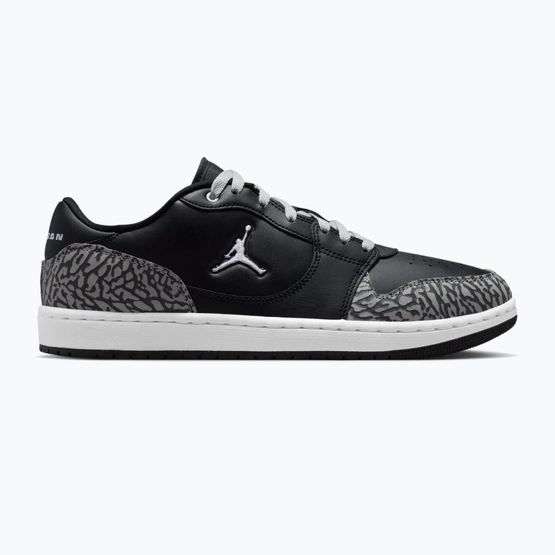 Men's shoes Jordan Court Connect Low SE black/light smoke grey/dark grey/white 2